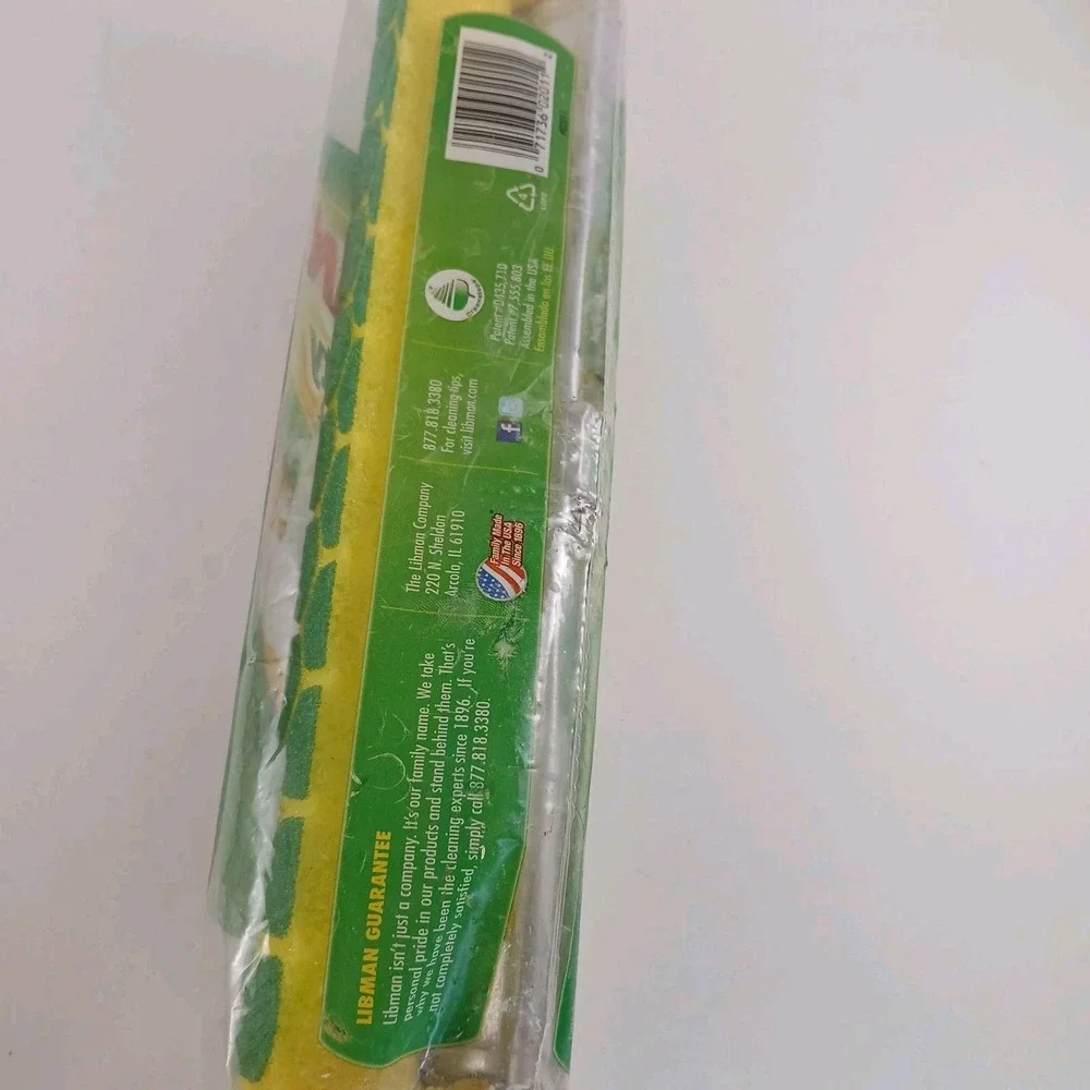 1 Libman‎ Nitty Gritty Roller Sponge Mop Refill Tear Resistant NEW